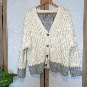 Zara Oversized Knit Cardigan
